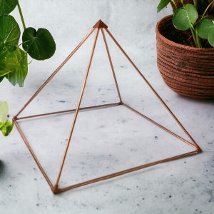 Bakır Enerji Piramidi-Altın Oran-50cm